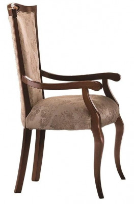Krzesło Brown Design Salon jadalnia Drewno Krzesła Podkładka z podłokietnikiem oparciem