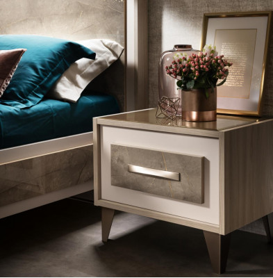 Night Tablica konsola Side Sleep Design Pokój stoły Konsole arredoclassic