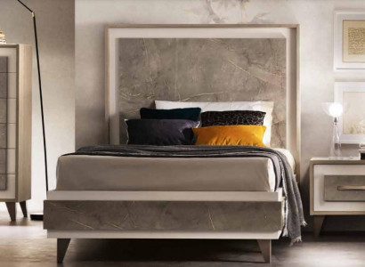 Łóżko Podkładka Design Luksusowe podwójne łóżko hotelowe Małżeństwo 120x200cm Sleep