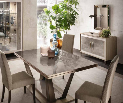 Stół obiadowy jadalnia salon Ustawić Drewno Design Italian Meble