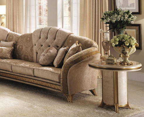 Klasyczny luksusowy designerski stolik kawowy sofa do salonu stolik boczny stoły drewno
