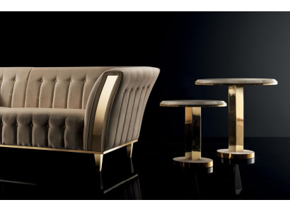 Okrągły Stolik Stolik kawowy Sofa Living Room Design stoły Okrągłe Meble