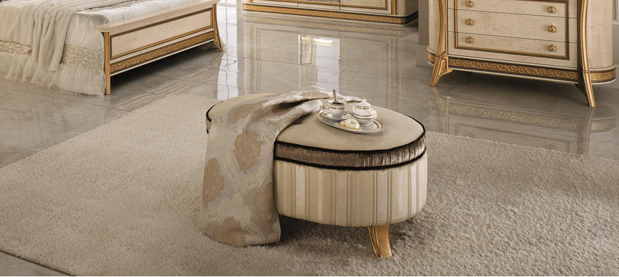 Design Podkładka Stołek Podnóżek Ottoman Siedziba Szezlong Tapicerowany Pufa Ławki