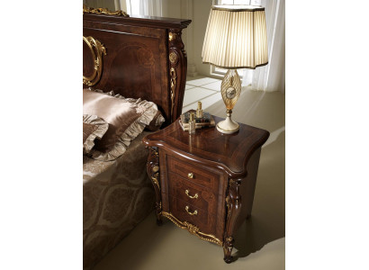 Design Stolik nocny konsola Side stoły Sleep Pokój Konsole Drewno Luxury Nowe