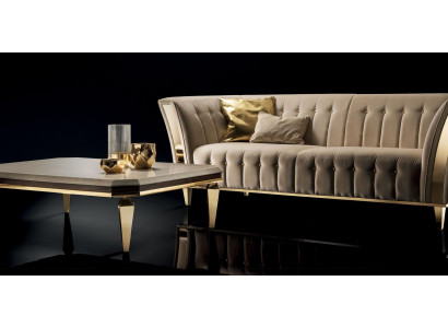 Szlachetny design stolik kawowy Stolik salon Tabela Drewno stoły arredoclassic