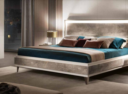 Łóżko Podkładka Design Luxury Double Hotel bed Marriage Sleep Pokój arredoclassic