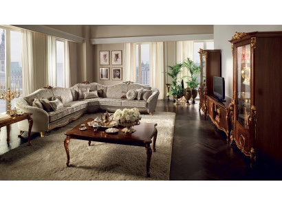 stolik kawowy Elegancki wystrój salonu barokowa sofa rokokowa kanapa stoły