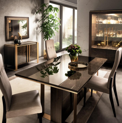 Designerski Stół obiadowy Design Tabela Drewno jadalnia salon klasyczny 160x90 cm Nowość