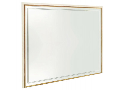 Lustro lustro ścienne designerskie deski podłogowe do salonu Drewno Design 270x215 arredoclassic