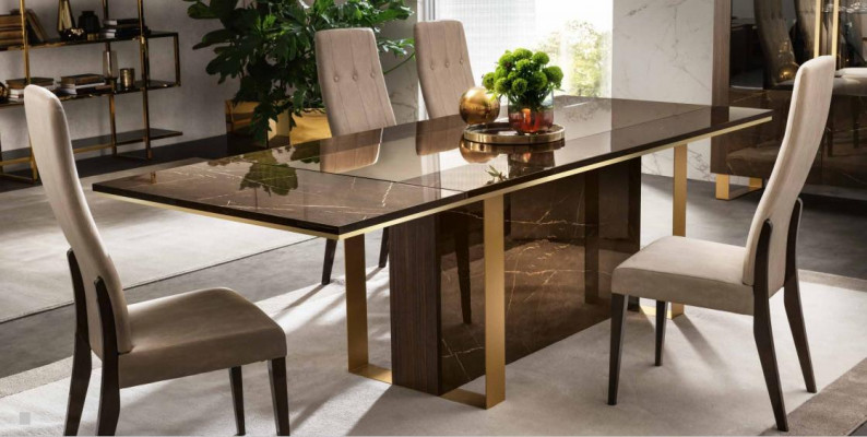 Stół obiadowy Tabela Grupa jadalnia Drewno salon Ustaw Design Krzesza