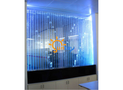 Panel ścienny z bąbelkami wodnymi LED designerska ściana wodna dekoracyjna Ściana