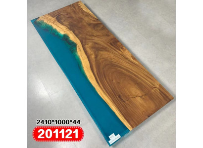 Stół obiadowy Stół Rzekowy Oryginalny Stół Rzekowy z Drewna 241x100 Solidne stoły