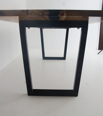 Stół obiadowy Drewno stoły Living Jadalnia Pokój Tabela 220x90 Solidne drewniane stoły do ​​jadalni