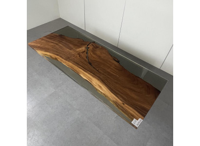 Luksusowy Żywica epoksydowa Stół obiadowy River Table Oryginalne drewno Solidny Design stoły