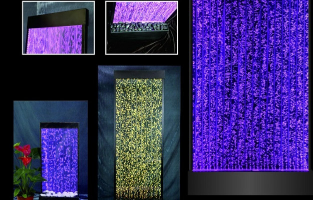 Przegroda Półka Szafa ściana wodna słup LED 200x220