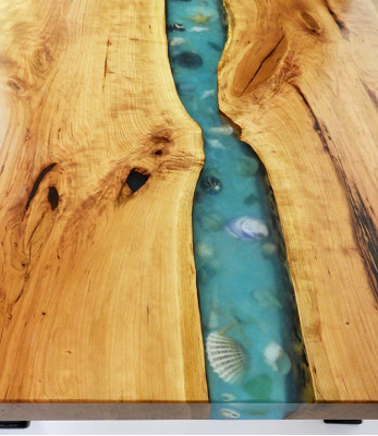 Stolik stolik kawowy Meble epoksydowe Projektant Tabela Żywica epoksydowa stoły 120x70cm