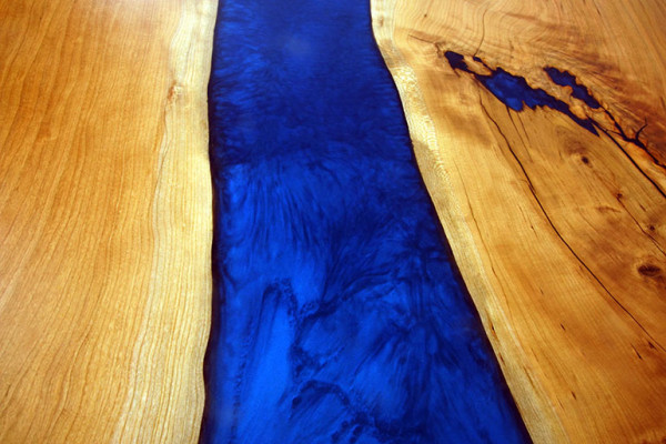 Wykonane na miarę Tabela Żywica epoksydowa Epoxy River Real Drewno Cena 1m2 stoły Resin
