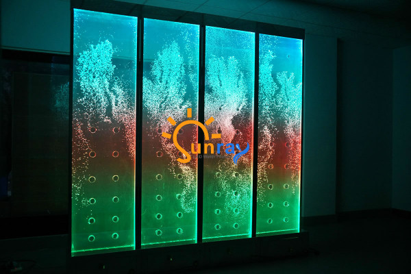 Panel ścienny na bańki wodne LED ścienna dekoracyjna designerska woda Ściana