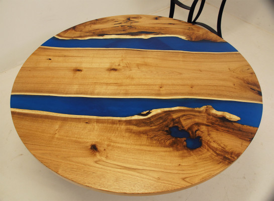 Epoxy River Wykonane na miarę Tabela Żywica epoksydowa Autentyczne Drewno Cena 1m2 stoły Żywica