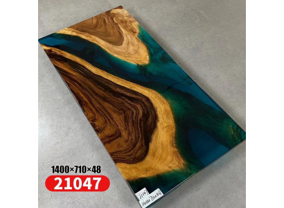 Tabela Stół obiadowy stoły Żywica epoksydowa Massive Design Meble 140x71 Oryginalna