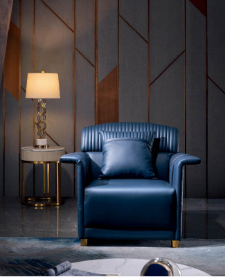 Designerska sofa do salonu Zestaw sofowy 3+2+1 miejsce do siedzenia skórzana sofa nowoczesna