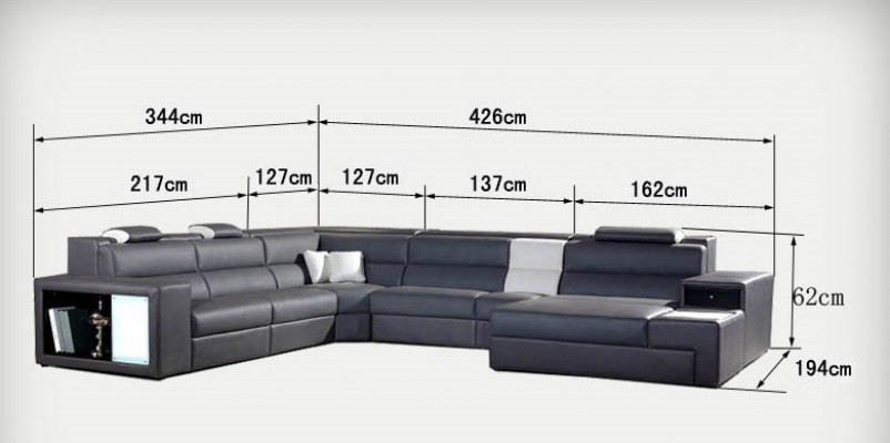 Design Skóra Podkładka Narożnik Skóra Siedziba Sofa Podkładka Narożnik Living Landscape Pokój Nowy