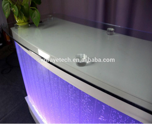 Water Ściana Design Bar Thresen Kolumna Podświetlana Luksusowe stoły