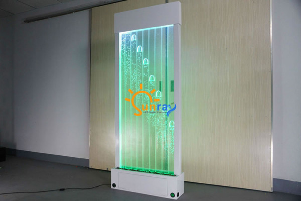 Przegroda Półka Szafa słup wodny ściana LED 100x200