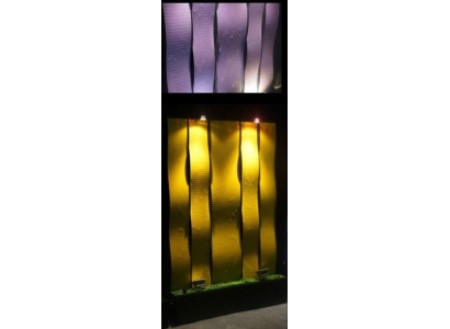 Panel ścienny led ściana wodna ściany wodne ściana wodna Ściana 120x200cm