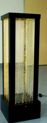 Słup wodny 40x120cm słupy ścienne wodne Ściana LED