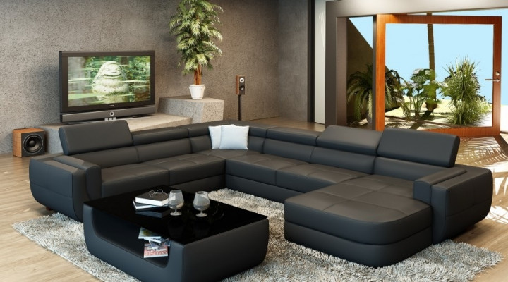 Designerska sofa Siedziba Podkładka Narożnik Skórzana sofa Żywy krajobraz Sofa Kanapa Podkładka Nowość