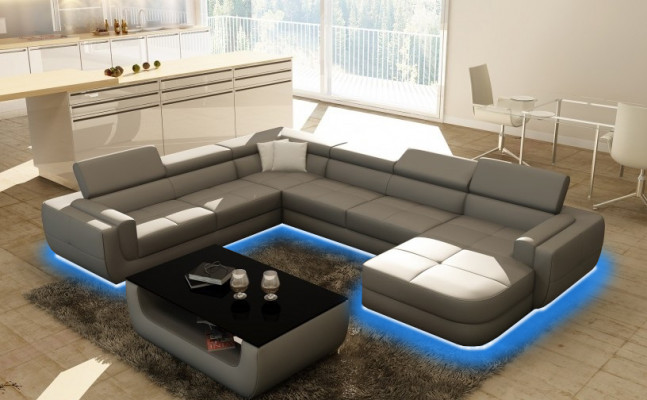 Designerska sofa Siedziba Podkładka Narożnik Skórzana sofa Żywy krajobraz Sofa Kanapa Podkładka Nowość