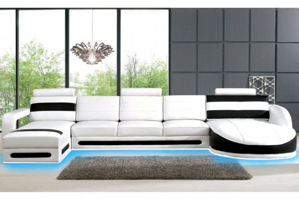 Żywy krajobraz Sofa z USB Narożnik kanapa Narożnik Podkładka Ustawić Narożnik Narożnik Sofy XXL