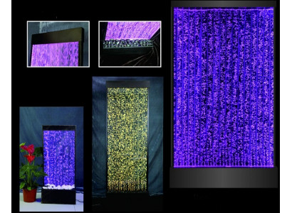Panel ścienny LED na ścianę wodną z bańkami wodnymi designerska woda Ściana