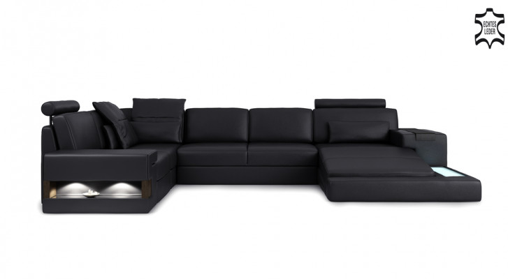 Włókienniczy Sofa Sofa Sofa Podkładka Żywy krajobraz Design Sofy Narożnikowa kanapa USB LED