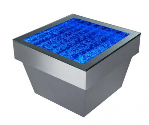 Design Stolik kawowy Kolumny wodne Kolumna wodna Decor Sofa wodna stoły LED