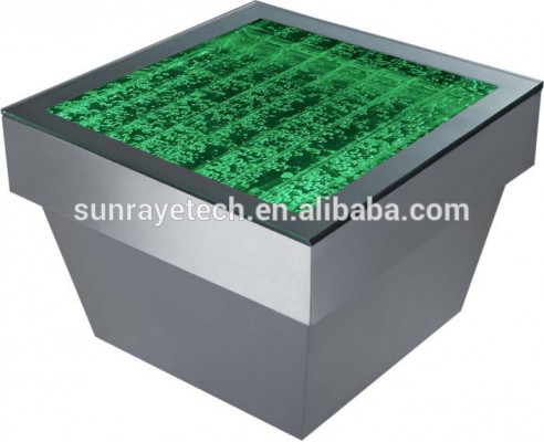 Design Stolik kawowy Kolumny wodne Kolumna wodna Decor Sofa wodna stoły LED