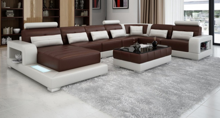Comfort I style Ty nasz Modern XXL Kształt U Sofa dla Salonu