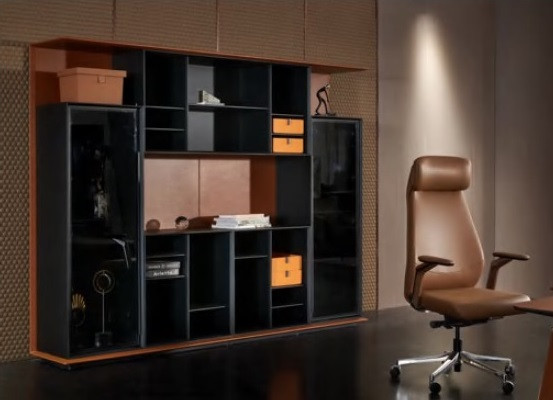 Biuro Regał Szafka na dokument Szafa Luxury Meble Style Antyk Szafki