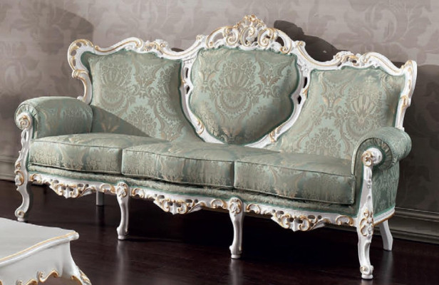 Zestaw sofowy Zestaw Sofa Klasyczne Meble Barokowe Sofa do Salonu 5-częściowa. Sofa Tabela