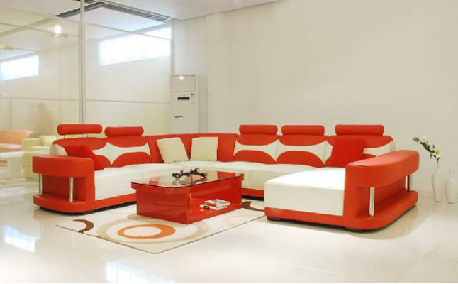 Żywy krajobraz Narożnik kanapa Narożnik Sofa Kanapa Podkładka Meble Ustawić XXL Big