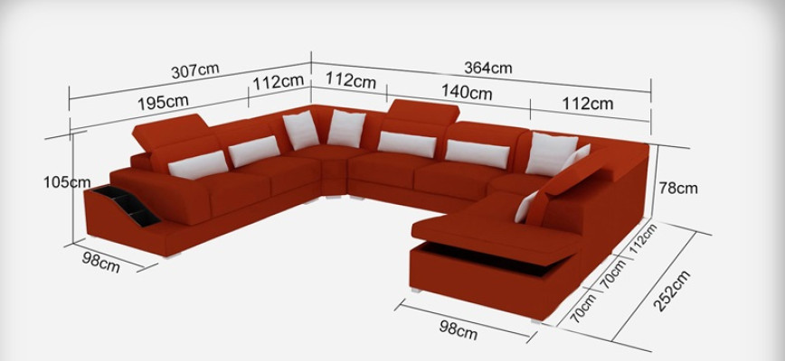 Modern Siedziba Podkładka Żywy krajobraz Living Room Couch Podkładka Narożnik USB UForm Nowość