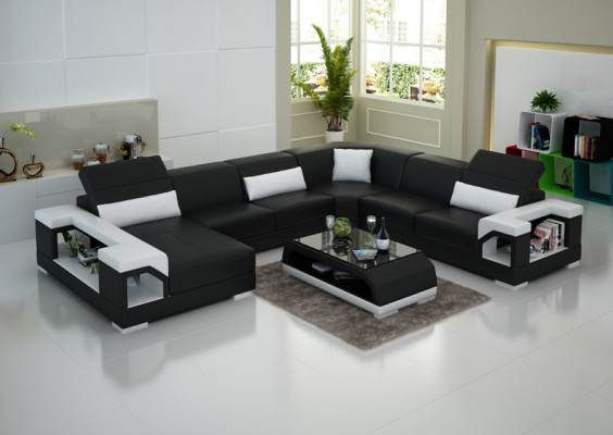 Żywy krajobraz Podkładka Narożnik Narożnik Sofa z USB Ustawić Landscape Skóra