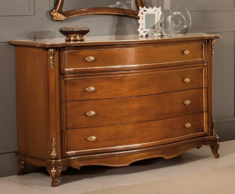Drewno Classic Design Komody Kredens Szafa Wysoka szafka Kredens z szufladami