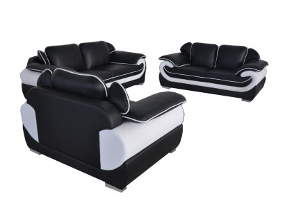 Living Couch Skóra Sofa Podkładka Ustawić Narożnik Sofy Siedziba Obcios Nowy Krajobraz