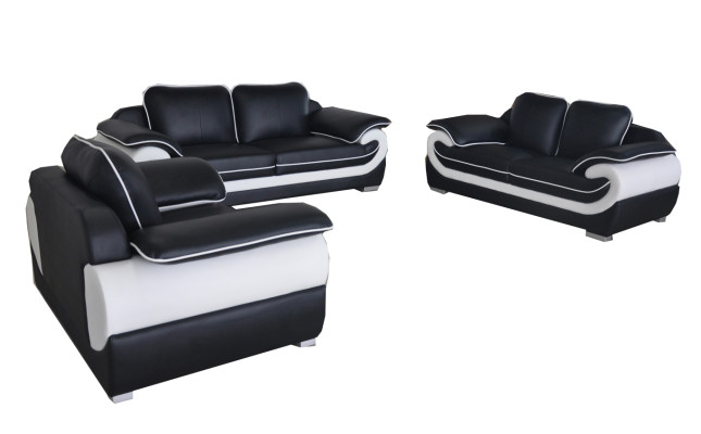 Living Couch Skóra Sofa Podkładka Ustawić Narożnik Sofy Siedziba Obcios Nowy Krajobraz