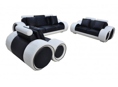 Sofa Kanapa Ustawić Siedziba Podkładka Kompletny Zestaw 3+2+1 Sofy Kanapy Designer
