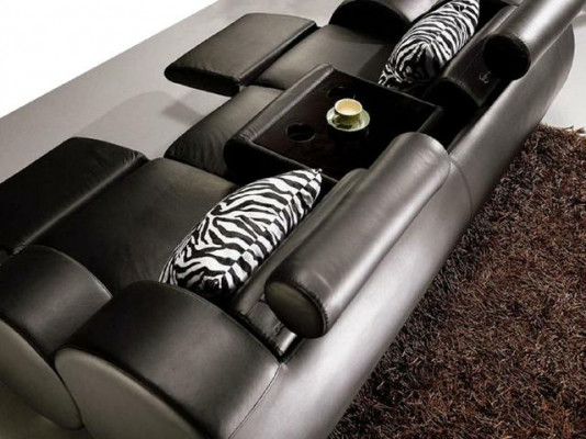 SOFA SKÓRZANA z KANAPĄ USB Ustawić 3+2+1 miejsce do siedzenia ZESTAW TAPICEROWANY SOFA PROJEKTANTOWA NOWOŚĆ