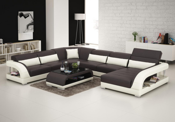 Żywy krajobraz Podkładka Narożnik Narożnik Sofa + USB Ustaw Landscape Skóra Siedziba