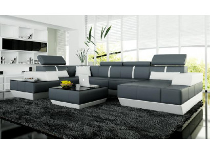 Sofa skórzana + USB,Żywy krajobraz sofa Narożnikowa kanapa kanapa narożna skórzana kanapa plakat Narożnik NOWOŚĆ